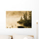 Fog Over Lac Roland At Sunrise Wall Mural