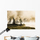 Fog Over Lac Roland At Sunrise Wall Mural