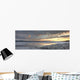Sunset Over The Ice Of Teslin Lake, Yukon Wall Mural