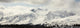 Panoramic View Of Snow-Covered St Elias Mountains Wall Mural
