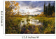 Yukon River And Fall Colours At Sunset, Yukon Wall Mural