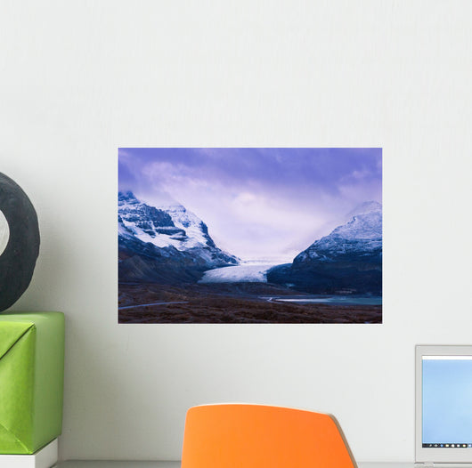 Athabasca Glacier, Columbia Icefields, Jasper National Park, Alberta Wall Mural
