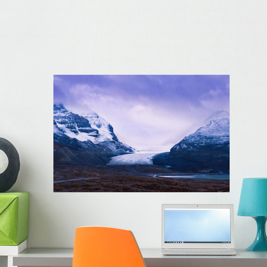 Athabasca Glacier, Columbia Icefields, Jasper National Park, Alberta Wall Mural