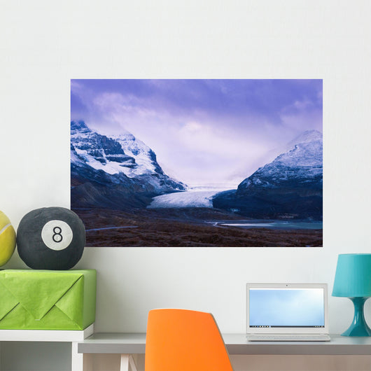 Athabasca Glacier, Columbia Icefields, Jasper National Park, Alberta Wall Mural