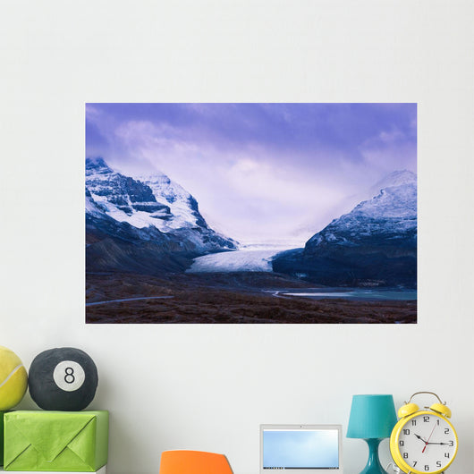 Athabasca Glacier, Columbia Icefields, Jasper National Park, Alberta Wall Mural