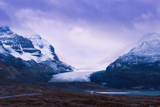 Athabasca Glacier, Columbia Icefields, Jasper National Park, Alberta Wall Mural