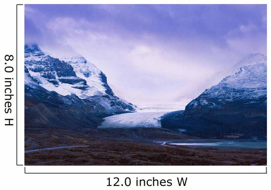 Athabasca Glacier, Columbia Icefields, Jasper National Park, Alberta Wall Mural