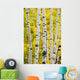 Aspen In Autumn, Jasper National Park, Alberta Wall Mural