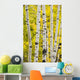Aspen In Autumn, Jasper National Park, Alberta Wall Mural