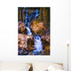 Artist's Choice: Tangle Falls At Dusk, Jasper National Park, Alberta Wall Mural