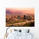 Panoramic view of Santiago, Chile, South America Wall Mural