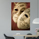 two masks Wall Mural