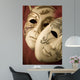 two masks Wall Mural