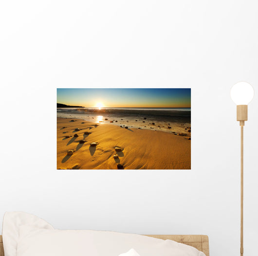Beach Sunset Wall Mural