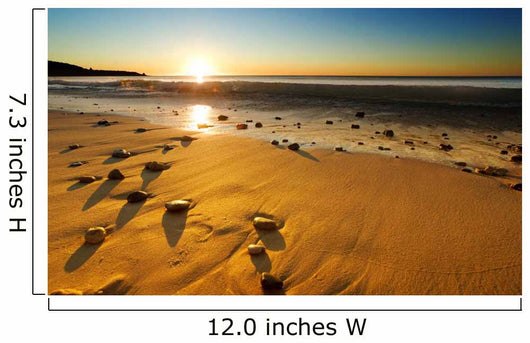Beach Sunset Wall Mural