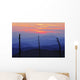 Dead Trees And Mountains At Dusk From Clingmans Dome Wall Mural