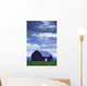 Barn And Clouds, Pohenegamook Wall Mural