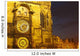 Night Lights Of The Astronomical Clock On The Old Town Hall Wall Mural