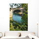 Stari Most Or Old Town Bridge Over The River Neretva Wall Mural