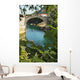 Stari Most Or Old Town Bridge Over The River Neretva Wall Mural