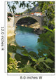 Stari Most Or Old Town Bridge Over The River Neretva Wall Mural