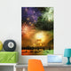 Artist's Choice: Fireworks Over Montmorency Falls, Quebec Wall Mural