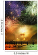 Artist's Choice: Fireworks Over Montmorency Falls, Quebec Wall Mural