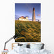 Lighthouse At Sunset, Bas-Saint-Laurent Region, Pointe-Au-Pere, Quebec Wall Mural