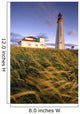 Lighthouse At Sunset, Bas-Saint-Laurent Region, Pointe-Au-Pere, Quebec Wall Mural
