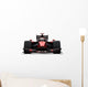 Frontal Race Car Wall Decal