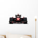 Frontal Race Car Wall Decal
