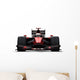 Frontal Race Car Wall Decal