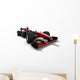 Red Black Racecar Wall Decal