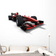 Red Black Racecar Wall Decal