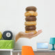 Hand with Donuts