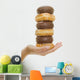 Hand with Donuts