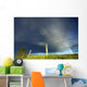 Storm Clouds And Rainbow, Southern Alberta, Canada Wall Mural