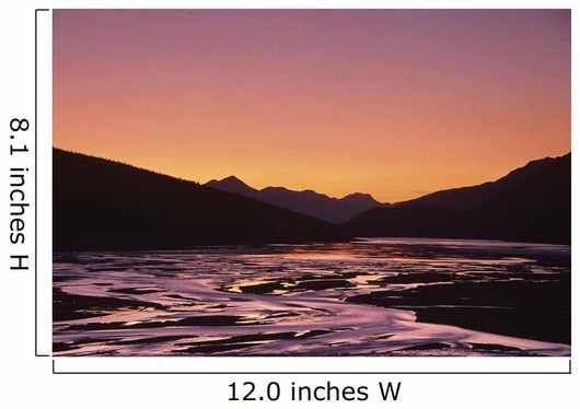 Medicine Lake, Jasper National Park, Alberta, Canada Wall Mural