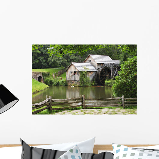 Mabry Mill, Blue Ridge Parkway National Park, Virginia Wall Mural