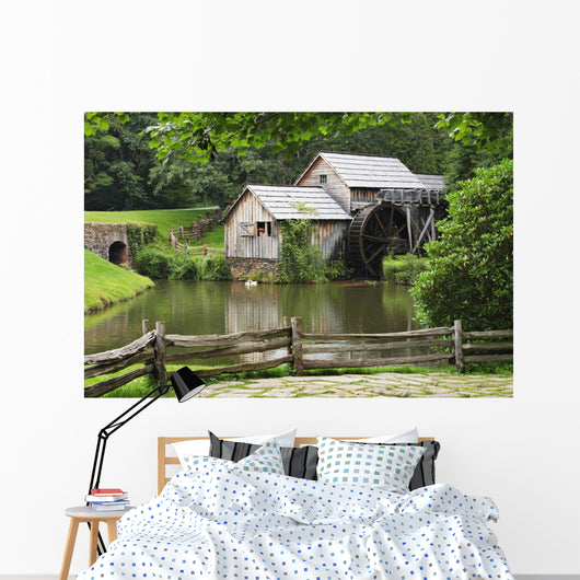 Mabry Mill, Blue Ridge Parkway National Park, Virginia Wall Mural