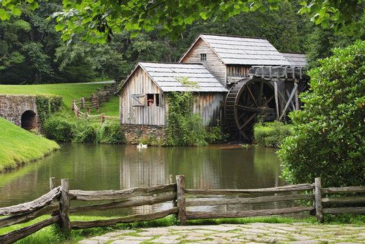 Mabry Mill, Blue Ridge Parkway National Park, Virginia Wall Mural