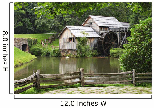 Mabry Mill, Blue Ridge Parkway National Park, Virginia Wall Mural