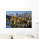 Rock Isle Lake In Autumn Wall Mural