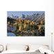 Rock Isle Lake In Autumn Wall Mural