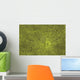 Close-Up Of Green Slime On Pond Wall Mural