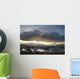 Lenticular Clouds Over The Ice Lagoon Of Jokulsarlon At Sunset Wall Mural