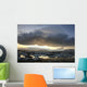 Lenticular Clouds Over The Ice Lagoon Of Jokulsarlon At Sunset Wall Mural