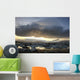 Lenticular Clouds Over The Ice Lagoon Of Jokulsarlon At Sunset Wall Mural
