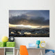 Lenticular Clouds Over The Ice Lagoon Of Jokulsarlon At Sunset Wall Mural