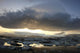 Lenticular Clouds Over The Ice Lagoon Of Jokulsarlon At Sunset Wall Mural